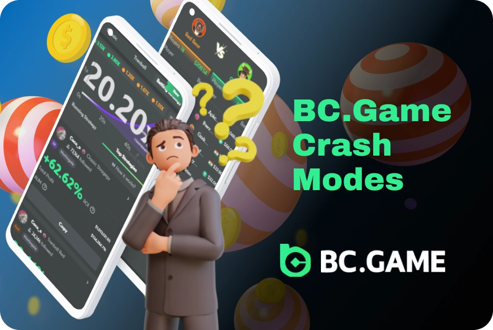 BC Game Crash modes